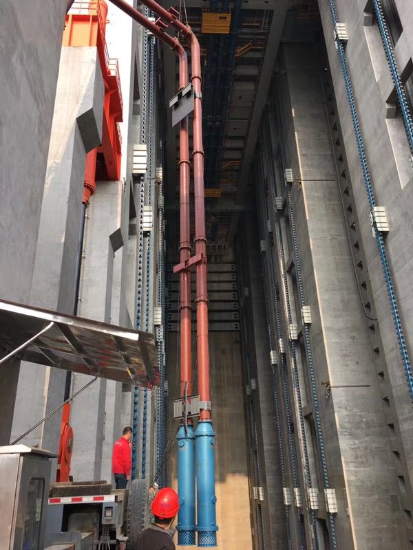 三峡船闸应用甘泉下吸泵-1