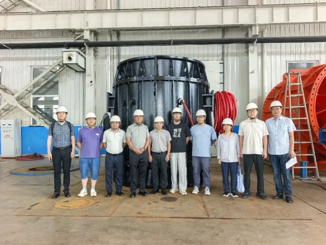 甘泉集团4台大功率全贯流潜水电泵顺利通过台山水利项目验收